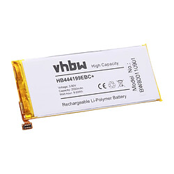 vhbw Li-Polymer Batterie 2550mAh 3.8V pour téléphone Smartphone Huawei C8818, CHM-CL00, CHM-TL00H, CHM-UL00, G Play Mini, Honor 4C comme HB444199EBC+.