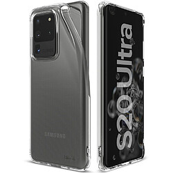 Ozzzo ringke air ultra-thin cover gel tpu coque pour samsung galaxy s20 ultra transparent (arsg0027)