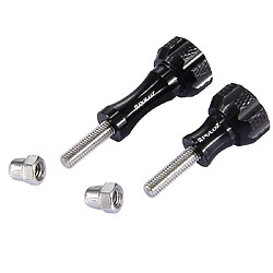 Universal PU144 Squelettes en aluminium avec un jeu de vis pour la caméra sportive d'action noire