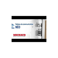 Michaud Tableau de communication NÉO Grd1 4 RJ45 DTI filtre TV 2S