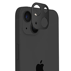 WE Protection d'objectifs appareil photo iPhone 13 Noir: Alliage d'aluminium - anti-rayrures - fixation colle 3M