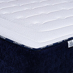 Acheter LUXURY LITERIE Matelas Nuage (24cm), mi-ferme, mousse haute densité, indépendance du couchage, face été/hiver, 90x190cm