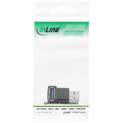 Avis Adaptateur InLine® USB 3.0 Type A mâle à A femelle coudé à 90 °