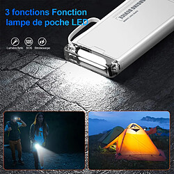 Acheter VANWIN Batterie Externe 50000mAh 22.5W Charge Rapide Batterie Portable PD et QC 3.0 Power Bank USB C pour iPhone 15/14/12/11/pro/pro max Samsung S22/S21 Huawei iPad-Blanc