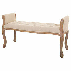 Acheter Banquette Alexandra House Living Crème Bois d'hévéa 48 x 60 x 113 cm