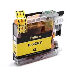 vhbw Cartouche d'encre jaune pour Brother DCP-J785DW, DCP-J925DW, MFC-J985DW - Cartouche d'impression + puce