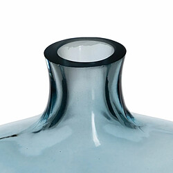 BigBuy Home Vase Bleu Verre 18 x 7,5 x 21,5 cm