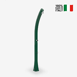 Douche solaire de piscine et jardin avec Réservoir 23 litres Arkema Design Happy H120, Couleur: Vert foncé