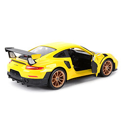 Avis Universal 1: 24 Porsche 911 GT2 RS Coupé statique Modèle collectible Voiture jouet | Voiture jouet moulée sous pression (jaune)