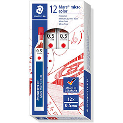 STAEDTLER Mines pour porte-mines 'Mars micro color', rouge ()