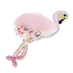 Avis Swan Perles Strass Applique Coudre sur Sequin Patch Vêtements Accessoires Rose