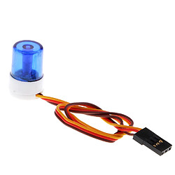 Avis voiture multifonctions rc led alarme stroboscopique clignotant LED bleu clair