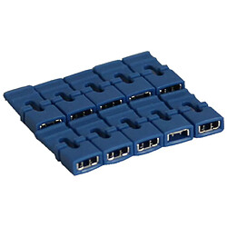 InLine® Jumpers avec rabat 10 pièces pour cartes PC / Server et cartes d'interface anciennes