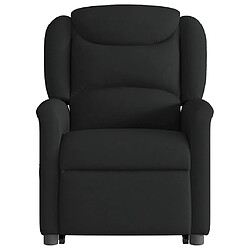 Acheter vidaXL Fauteuil inclinable noir tissu