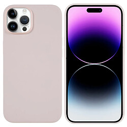 Coque en silicone magnétique, anti-rayures, anti-chute pour votre iPhone 14 Pro Max - rose