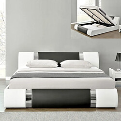 Meubler Design Lit Coffre + Matelas 160 Atlantic