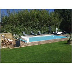 Habitat Et Jardin Piscine bois en kit rectangle Oceano - 9.20 x 5.20 x 1.44 m