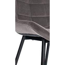 Acheter Non Tabouret de bar Weston velours