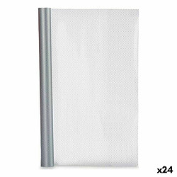 Kinvara Antidérapant Argenté polypropylène 45 x 200 cm (24 Unités)