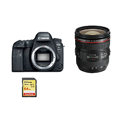 CANON EOS 6D II KIT EF 24-70mm F4L IS USM + 64GB SD card