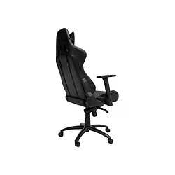 Lc Power LC-GC-3 Siège Gamer 5 Roues Pliable Adulte Hauteur du Siège Réglable Similicuir Noir