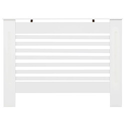 Avis vidaXL Cache-radiateurs 2 pcs Blanc 112x19x81,5 cm MDF