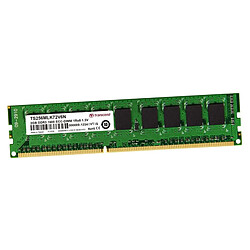 2Go RAM ECC Serveur Transcend TS256MLK72V6N DDR3 PC3-12800E 1600MHz 1Rx8 CL11 - Occasion