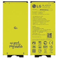 Batterie d'origine LG G5 - LG BL-42D 2700mAh - Haute Capacité