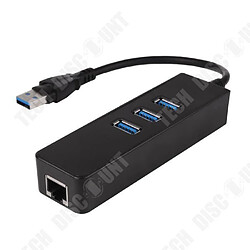 Tech Discount TD® Adaptateur USB 3.0 Transfert Rapide de Données connexion entre périphériques compatible vitesse élevée stable USB transfert