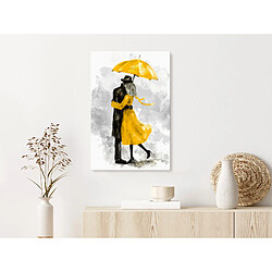 Artgeist Tableau - Under Yellow Umbrella (1 Part) Vertical [20x30]