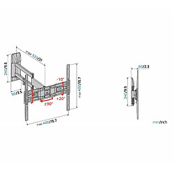 Avis Support mural MELICONI GS DR400 PLUS