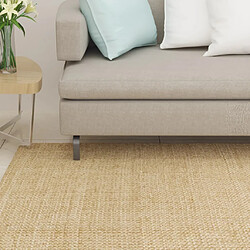 vidaXL Tapis Sisal naturel 100x200 cm