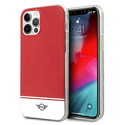 Ozzzo mini mihcp12lpcubire iphone 12 pro max 6,7" czerwony/rouge hard coque stripe collection