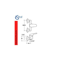 mitigeur externe douche Ideal standard