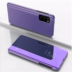 Wewoo Housse Coque Pour Galaxy S11 miroir plaqué gauche et droite Flip Cover avec support étui téléphone portable violet bleu