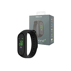 Forever Fitband - Bracelet de fitness Connecté Tracker d'activités & fréquence cardiaque Discret et Léger, longue autonomie