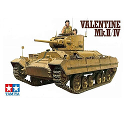 Tamiya Maquette Char : Valentine Mk.II-IV