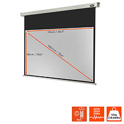 Ecran de projection celexon Motorisé PRO 180 x 102 cm