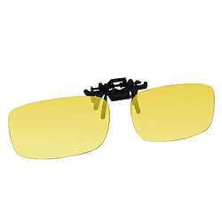 Avizar Clip Anti-lumière Bleue Lunettes Anti-fatigue Anti-scintillement écran Jaune