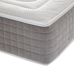 Materassi&Doghe Matelas 90x200 à mémoire de forme - AMOVIBLE - Hauteur 29 cm - Orthopédique - Anatomique - Antibactérien - Anti-acarien - Élastique et indéformable - 100% Made in Italy