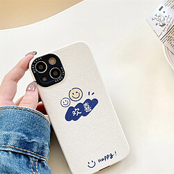 GUPBOO Étui pour iPhone13ProMax Graffiti amour texte simple étui de téléphone portable souple