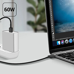 Avis Câble USB-C vers USB-C 60W Charge et Synchronisation 1m Original Samsung Noir