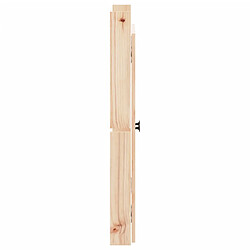 Acheter vidaXL Portes de cuisine d'extérieur 50x9x82 cm bois de pin massif