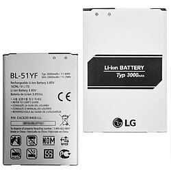 Batterie d'Origine LG BL-51YF 3000mAh pour G4 F500 H815