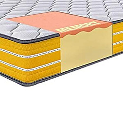 Avis FARMARELAX Matelas Top Memory 140x190 cm, H 23 cm, Orthopédique, Mousse a mémoire houte qualitè, Technologie 5D Respirant, 100% Made in Italy