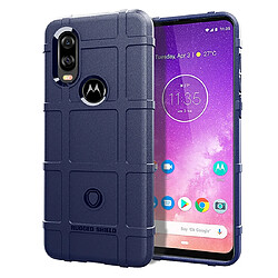 Wewoo Coque Souple Housse TPU antichoc à couverture totale pour Motorola MOTO P50 bleue