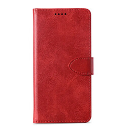 Wewoo Housse Coque Etui à rabat horizontal en cuir vachette pour Xiaomi Redmi Note 5A Xiaomi Redmi Y1 Liteavec porte-cartes et rouge