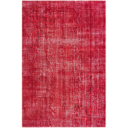 Vidal Tapis de laine 257x168 rouge Ultra Vintage