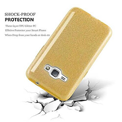 Avis Cadorabo Coque Samsung Galaxy J1 2016 Etui en Or