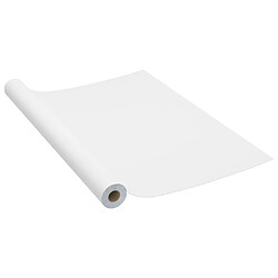 vidaXL Film autoadhésif pour meubles Blanc 500x90 cm PVC